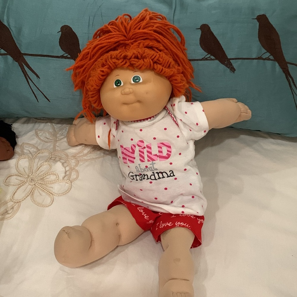 Cabbage Patch Kids Red Head 15” Vintage X Roberts